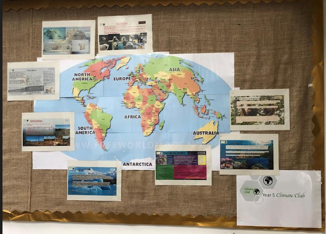 EpicExminster's tweet photo. In Climate Club, Year 5 have done some great work finding out about the impacts of climate change on the worlds ecosystems. From land to ocean and from tropics to poles the climate is affecting our world and our wildlife. https://t.co/2gfBCLIrAx