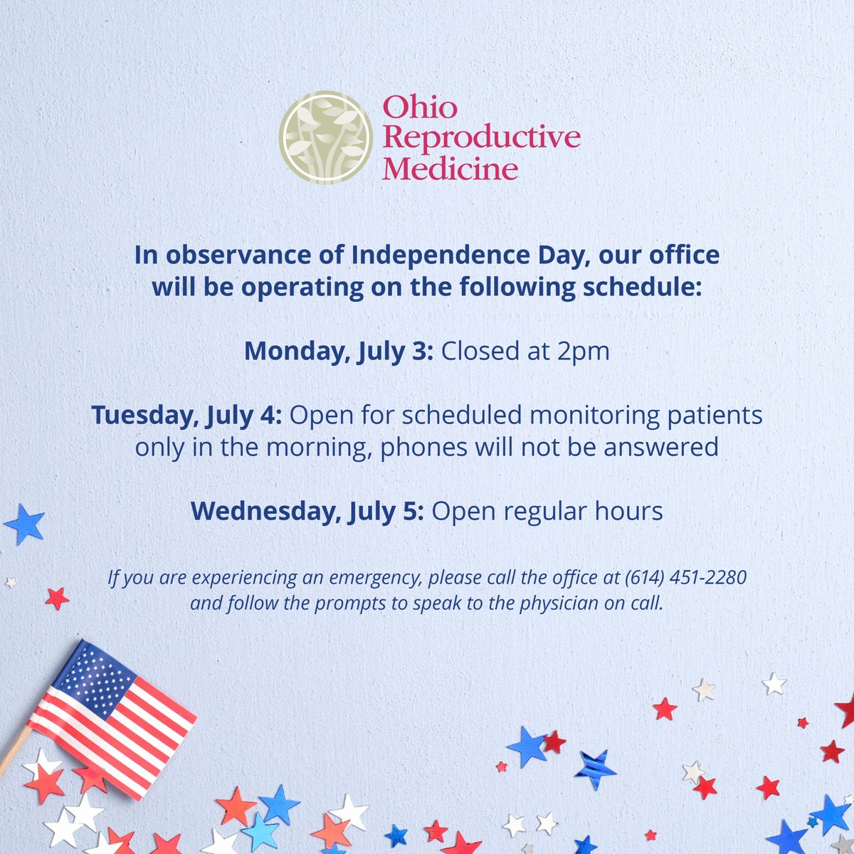 Ohio Reproductive Medicine tweet media