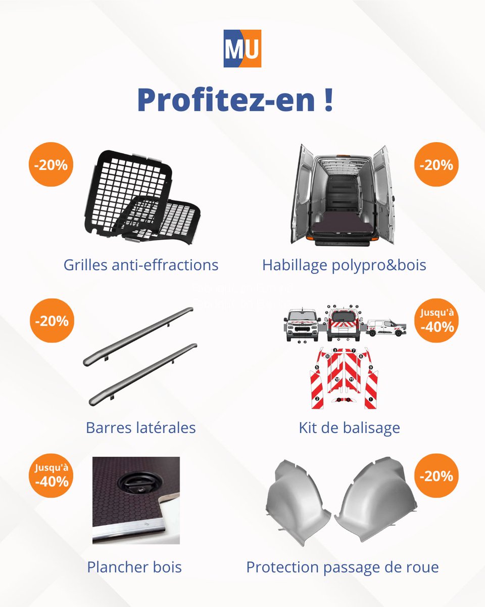 MUtilitaire's tweet image. 📣 Soldes - Opération déstockage 📣

Profitez-en, achetez du matériel neuf disponible immédiatement à un prix imbattable ! ⏳

➡ meilleurutilitaire.com/55-destockage?…

#utilitaire #prixcassé #voiture #amenagement #amenagementutilitaire #vehiculeatelier #plancher #balisage #equipement #soldes