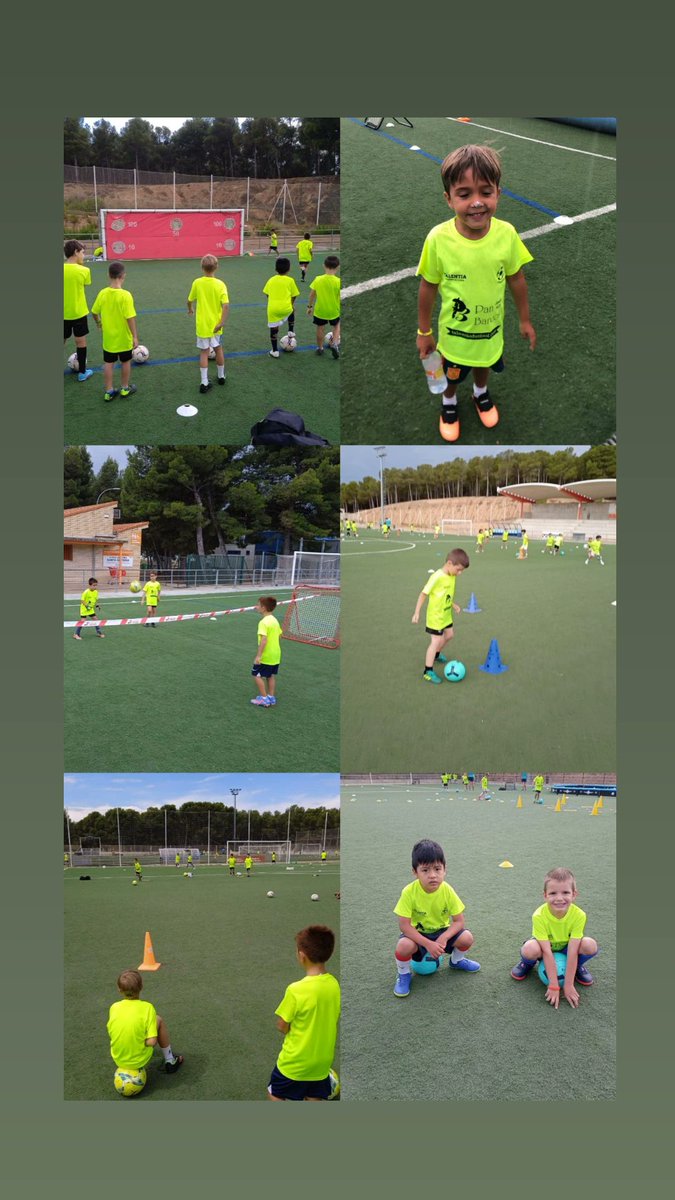 TalentiaFutbol's tweet photo. Comenzaron los entrenamientos con muchas dinámicas y circuitos donde han trabajado la técnica individual ⚽

Más tarde tras el almuerzo 🥖🍴 jugamos a diferentes deportes orientados al fútbol.

Para finalizar la mañana en el campo hemos comenzado nuestra Talenleague. https://t.co/GvQXvK5gE4
