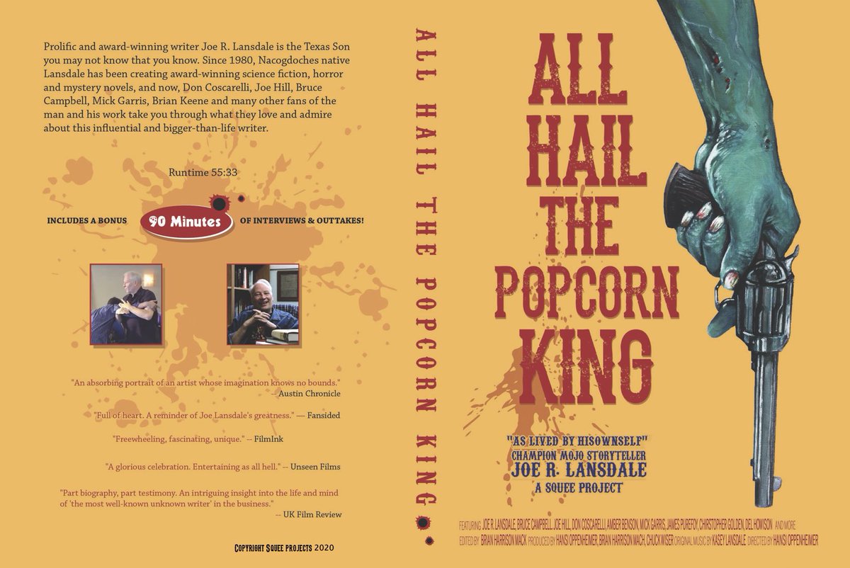 SqueeMedia's tweet image. 🌟 So, grab your popcorn, dim the lights, and prepare to be swept away by the magic of Joe R. Lansdale&apos;s extraordinary world! 🍿✨
🎥 Watch now and let the enchantment begin! 🎬✨

#JoeRLansdale #DocumentaryMagic #UnleashTheImagination #TromaNow