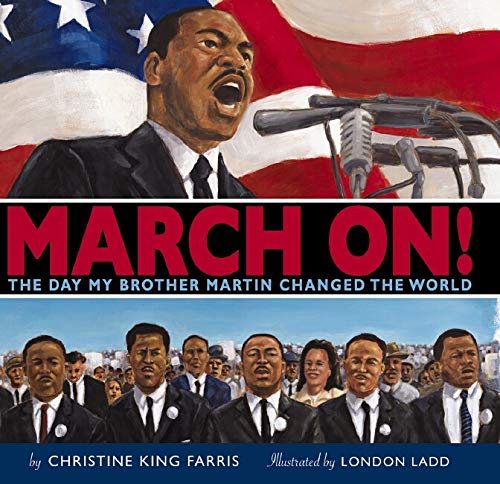 ColorinColorado's tweet photo. In memory of Christine King Farris, the sister of Dr. Martin Luther King Jr., take a look at these children's books by Ms. Farris and her daughter, Dr. Angela Farris Watkins (illustrated by @ericvelasquezny @LondonLLadd &amp; @ChrisSoentpiet) 

https://t.co/xXWygY48GQ https://t.co/tdykeyc54O