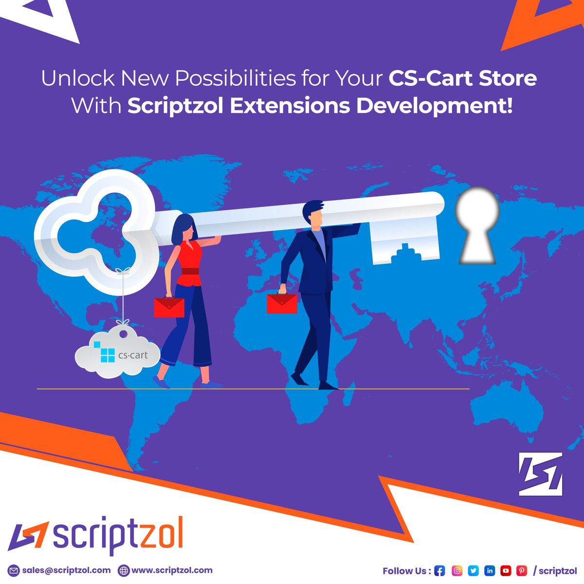 scriptzol's tweet photo. Collaborate with our CS-Cart experts and watch your business thrive.π€ππ§
Connect with our dedicated team for high-quality CS-Cart extension development.πππ https://t.co/b09OihLxca
#extensions #modules #scriptzol #letsconnect #cscartextensions #customextensions https://t.co/OQJ6wU1jHl