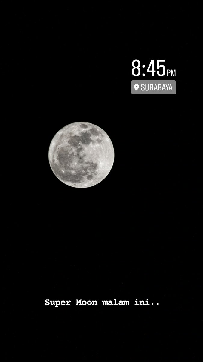 s9un's tweet photo. ini beneran SuperMoon malam ini..
#Super #Moon #SuperMoon https://t.co/RSwBSXOey8
