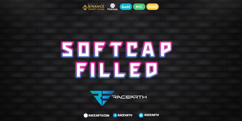 racearth's tweet photo. Softcap filled!
$RACE presale continues on @pinkecosystem 
Thanks all early investors!

https://t.co/nOEU4Czd9A https://t.co/dqrIFKQf9T