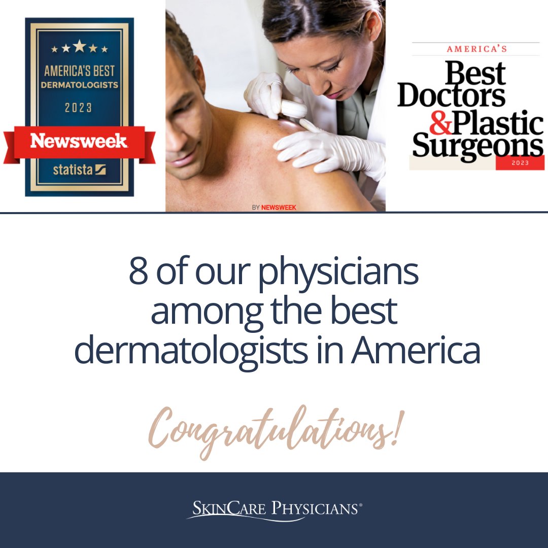 SkinCare Physicians on Twitter "Such an honor to have 8 of our physicians recognized among