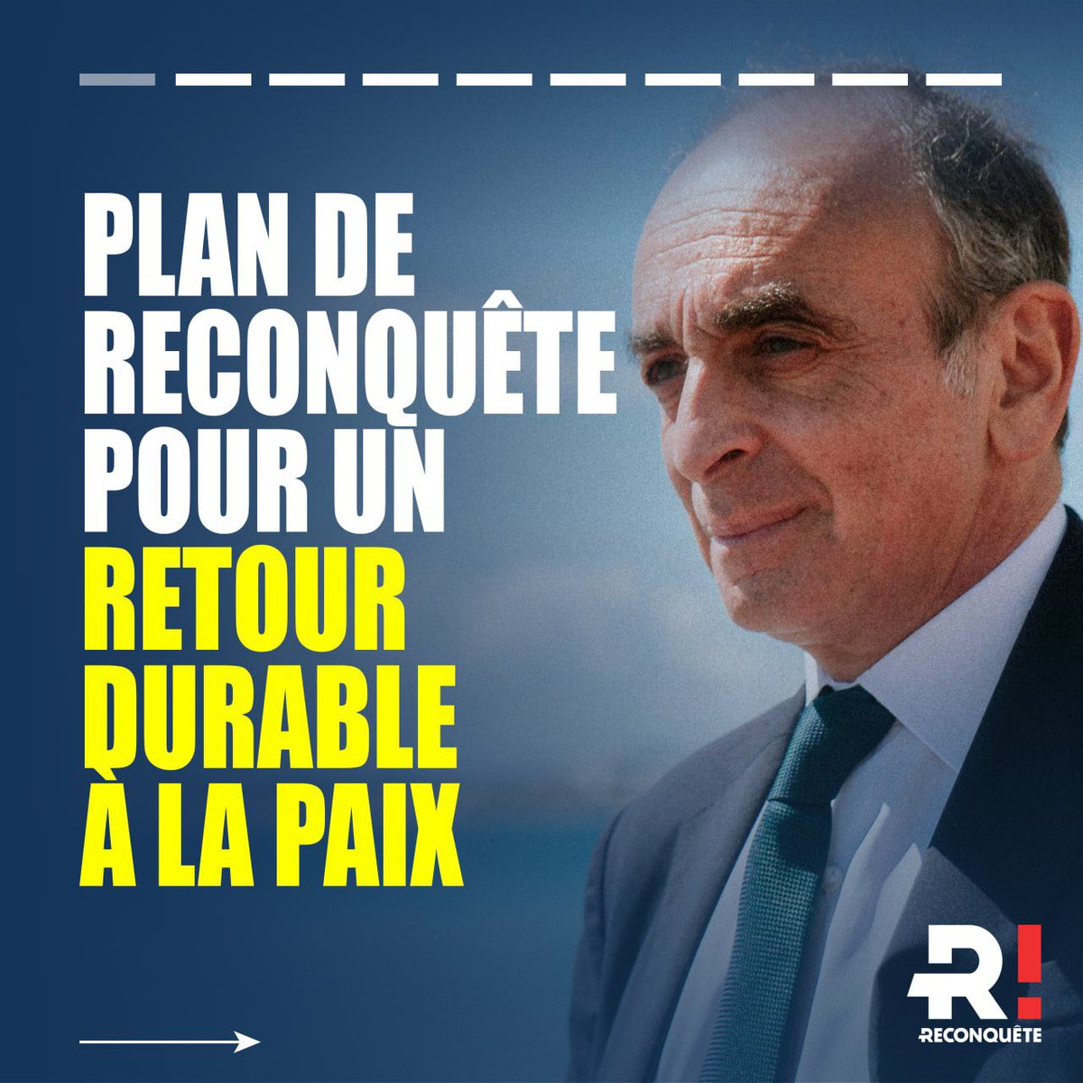 🔴 [THREAD] Les émeutes et les pillages ne sont pas une fatalité. Oui, un retour durable à la paix est possible.

Nos mesures avec <a href="/Reconquete_off/">RECONQUÊTE !</a> à suivre sous ce tweet. ⤵️