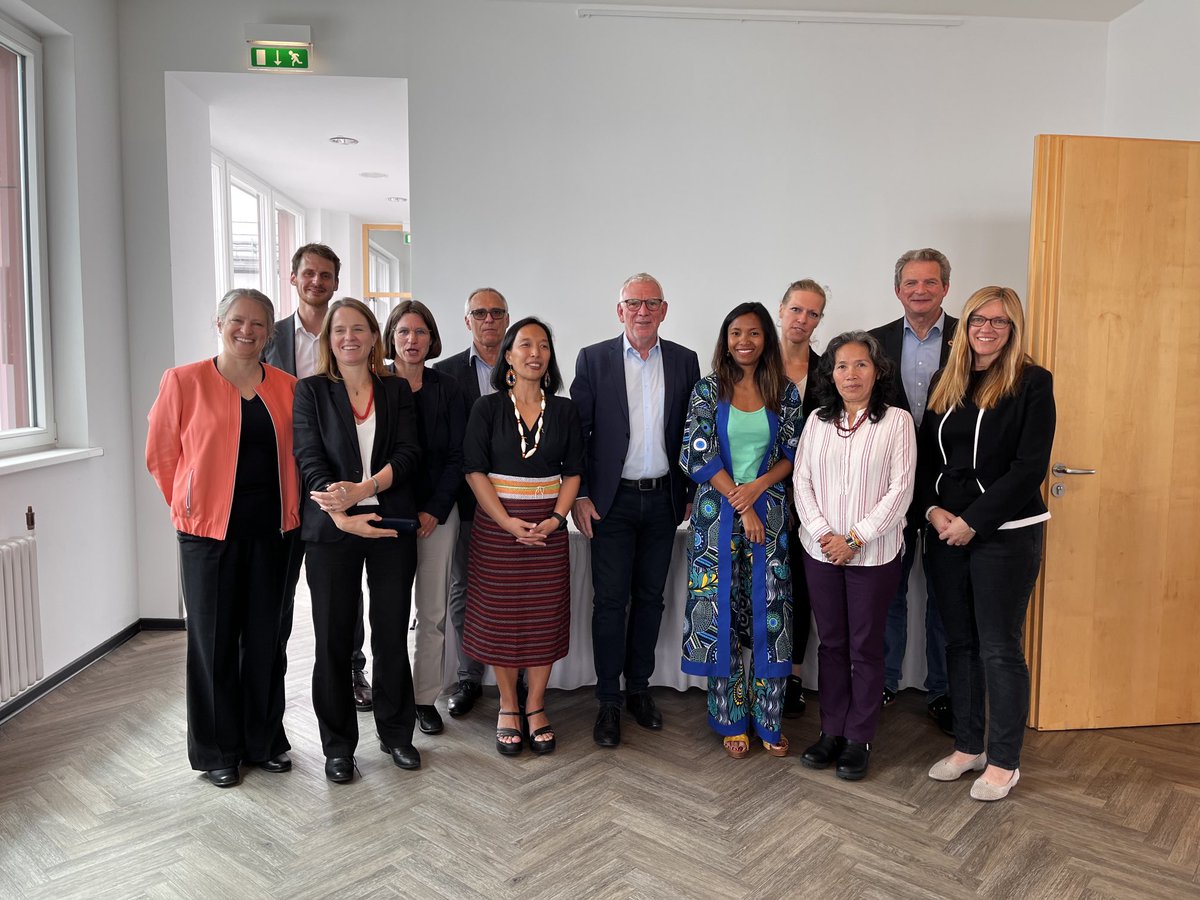 Great roundtable today at ⁦BMZ on the involvement of Indigenous People &amp; Local Communities to implement the Global Biodiversity Framework. In a nutshell: no chance to meet the global #biodiversity targets without the rights, the power and the knowledge of #IndigenousPeople!