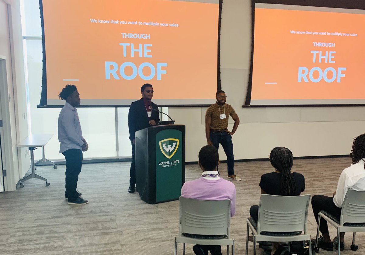 DetroitPAL's tweet photo. PAL students from our #BossUpBootCamp, rocked their final business presentations! It was incredible to see their teamwork and creativity shine through as they showcased their innovative ideas. These students truly impressed everyone in the room. https://t.co/3sNwDbHYp8