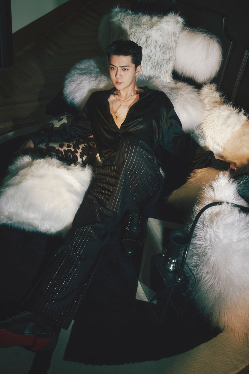 Dior on X: The picture of elegance upon arrival, Sehun, Dior ambassador in  Korea, joined the lineup of #StarsinDior attending the just-ended  #DiorMenFall 2023 show by Kim Jones  held before the