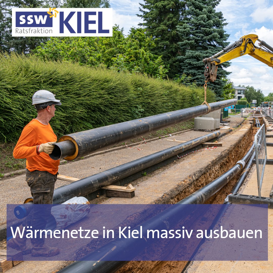 Wärmenetze in Kiel massiv ausbauen
Wir müssen die Kieler #Wärmenetze massiv ausbauen. Die Zeit ist in dieser Frage nicht auf unserer Seite und wir werden uns einen weiteren Verzug nicht leisten können.
ssw-ratsfraktion-kiel.de/waermenetze-in…