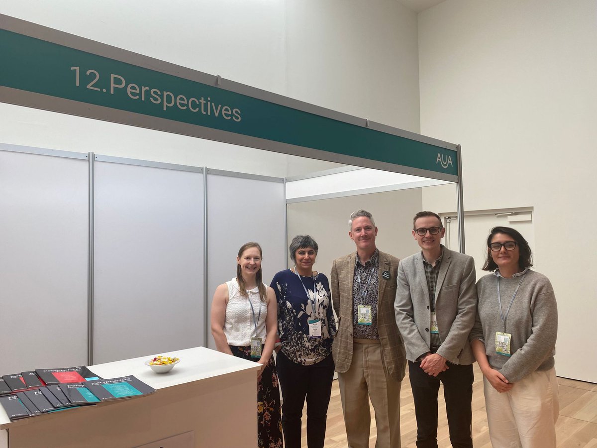 Perspectives Journal (@perspectiveshe) on Twitter photo Great to meet some of the Perspectives Editorial Board members in person at the #AUA23 conference! Looking forward to more insightful discussions and sessions this afternoon. <a href="/c_verney/">Dr Charlotte Verney</a> <a href="/RJ_Hastings/">Roscoe Hastings</a> <a href="/johnnybbaker/">John Baker</a> <a href="/HulyaOztel1/">Hulya Oztel</a> Great to meet some of the Perspectives Editorial Board members in person at the #AUA23 conference! Looking forward to more insightful discussions and sessions this afternoon. <a href="/c_verney/">Dr Charlotte Verney</a> <a href="/RJ_Hastings/">Roscoe Hastings</a> <a href="/johnnybbaker/">John Baker</a> <a href="/HulyaOztel1/">Hulya Oztel</a>