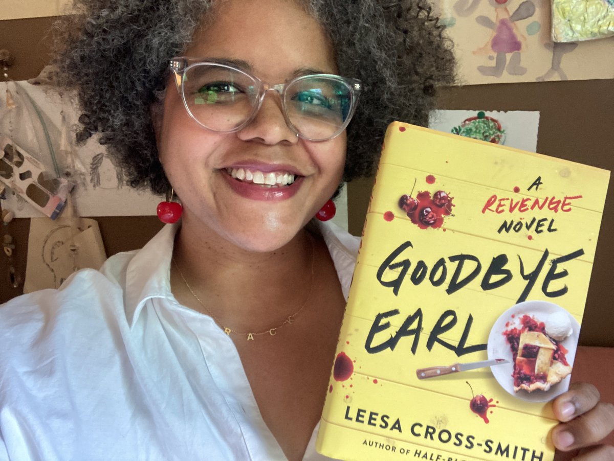 Leesa Cross-Smith⁷🌸🍊☁️ (@leesacrosssmith) on Twitter photo 🍒🥧❤️GOODBYE EARL IS OUT TODAY from
<a href="/GrandCentralPub/">Grand Central Pub</a> ! Avail in hardback & ebook & audiobook wherever you buy books! TYSM to my teams <a href="/CurtisBrownLtd/">Curtis Brown, Ltd</a> & GCP & special thanks to Laywan Kwan for her work on the cover & to the full cast of narrators for their work on the audio! ILU. 🍒🥧❤️GOODBYE EARL IS OUT TODAY from
<a href="/GrandCentralPub/">Grand Central Pub</a> ! Avail in hardback & ebook & audiobook wherever you buy books! TYSM to my teams <a href="/CurtisBrownLtd/">Curtis Brown, Ltd</a> & GCP & special thanks to Laywan Kwan for her work on the cover & to the full cast of narrators for their work on the audio! ILU.