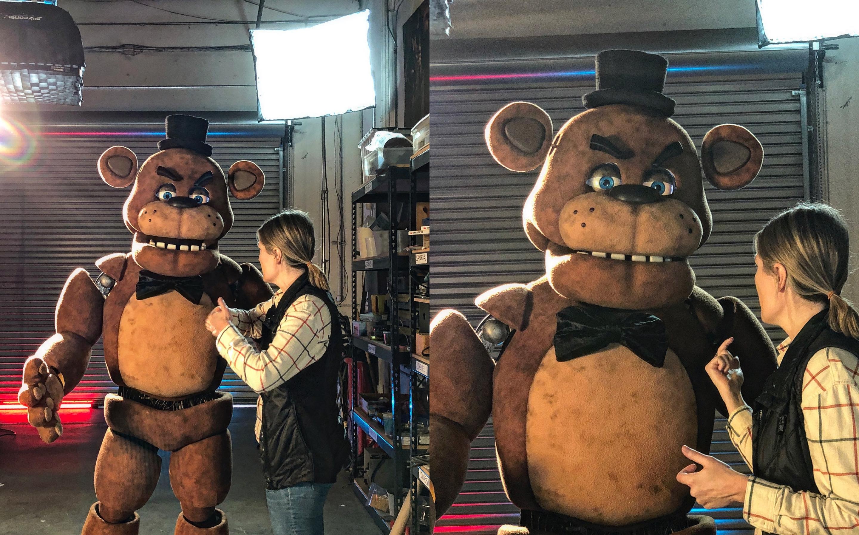 VAZOU VISUAL ANIMATRONICS EM FIVE NIGHTS AT FREDDY'S O FILME! 