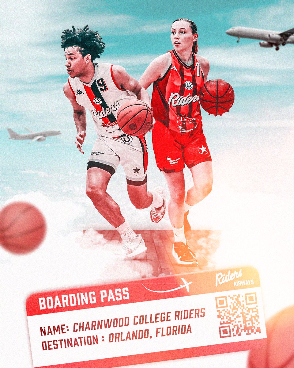 Florida Bound ✈️ <a href="/TuringScheme_UK/">Turing Scheme UK</a> 

Charnwood Riders are heading out to Florida for a series of boys and girls AAU tournaments from the 4-19 July!

#BritishBasketball