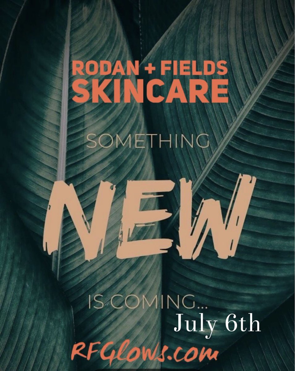🤩🤩🤩🤩🤩🤩🤩

NEW INNOVATIVE PRODUCT RELEASE from Rodan + Fields this Thursday, July 6th ❣️❣️

Stay Posted 😍😍😍

#newinnovativeproduct #newskincareproduct #newproductfromrodanandfields #rodanandfields #newproductrelease