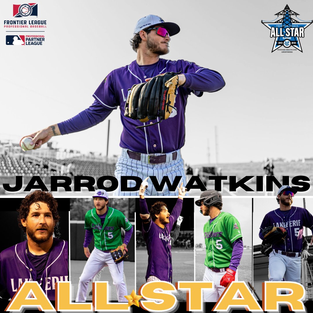 LECrushers's tweet photo. Lake Erie Crushers Starting Shortstop Jarrod Watkins has been named a 2023 @FLProBaseball All-Star by the League’s Coaches, General Managers and Media.

Read more here: https://t.co/8SbkNsIlGK https://t.co/H2UTtqrs90
