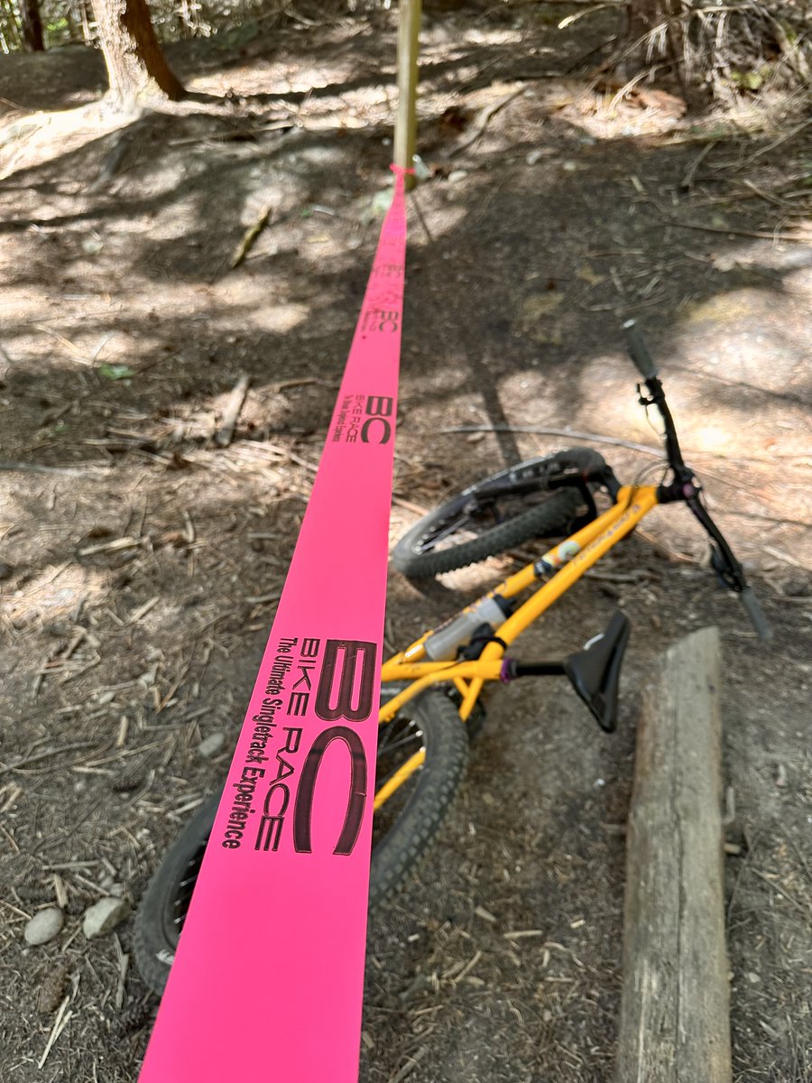 Stasher_BC's tweet photo. Got the flagging all done for Day 1 proloque course of the @BCBikeRace that starts today in @NorthCowichan. Great chatting with the pros & many international visitors. So awesome to welcome them to #vancouverisland but also #northcowichan https://t.co/RlDPWK4rDw #bcbr #mtb https://t.co/hIIv9WsUJA