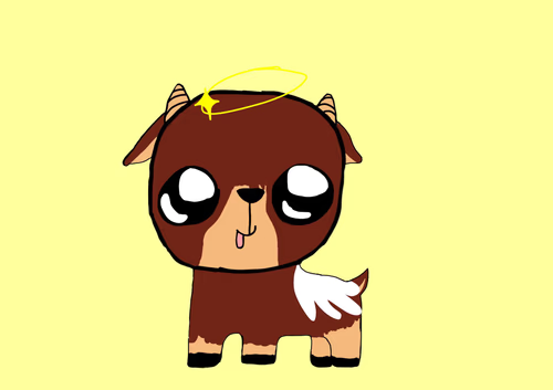 Rosewolf_artist's tweet photo. TY So much to @ArtBambina10 for this cute gift of angel goaty. I ❤️Goats
People say this space is toxic but my community of young artists is so kind and friendly❤️ And so are the adult artists who support us. 🙏
#nfts #nftcommunity #womeninnf https://t.co/NJEmbnYv3o