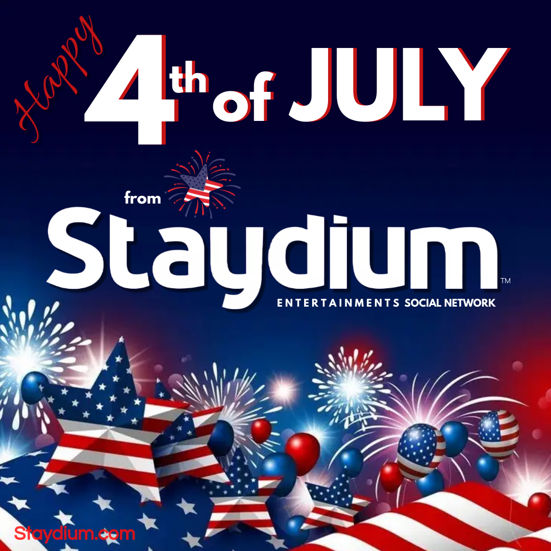 HAPPY 4th of JULY 2023 AMERICA!!
#usa #IndependenceDay #america #staydium #veterans #freedom #StarMaker #starspangledbanner #starsandstripes #fireworks #artsandentertainment #music