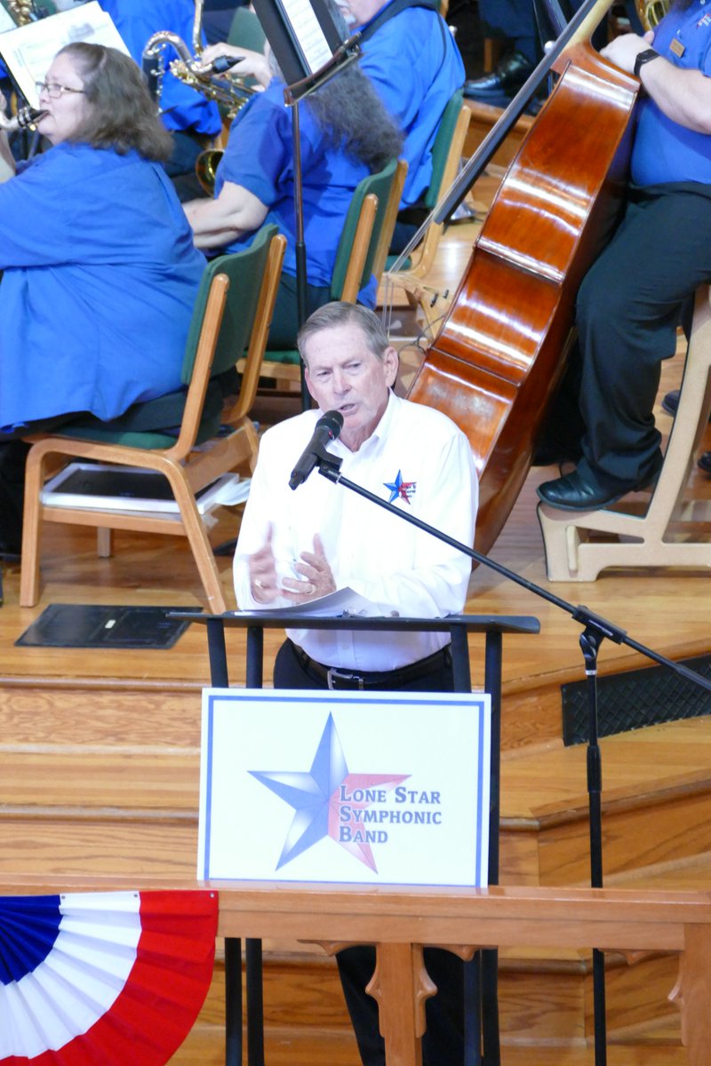 LoneStarSymBand's tweet photo. A few photos from We Hold These Truths Concert on 7/2/23 #patriotic #community #concert #StarsandStripesForever #4thofJuly #LSSB #KatyTX https://t.co/FSn7fN4urr
