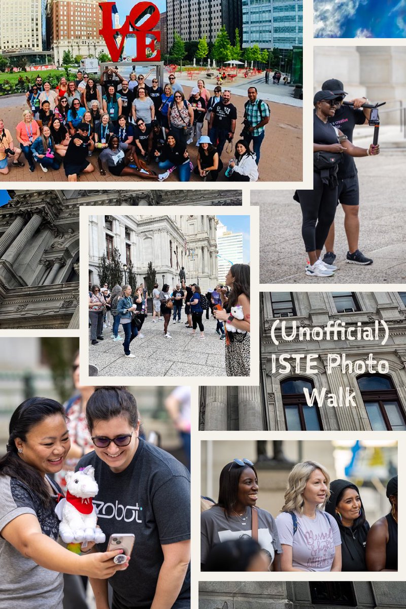 The #unofficialistephotowalk was 1 of the best parts of <a href="/ISTEofficial/">ISTE</a> for me! I want to give a huge shout out to everyone who attended + a special thanks to <a href="/TheTechProfe/">Martin Ricardo Cisneros</a> &amp; <a href="/MrGreeneEDU/">Michael Greene</a> for sharing some of their awesome shots of the group!#istelive #adobeeducreative <a href="/AdobeExpress/">Adobe Express</a>