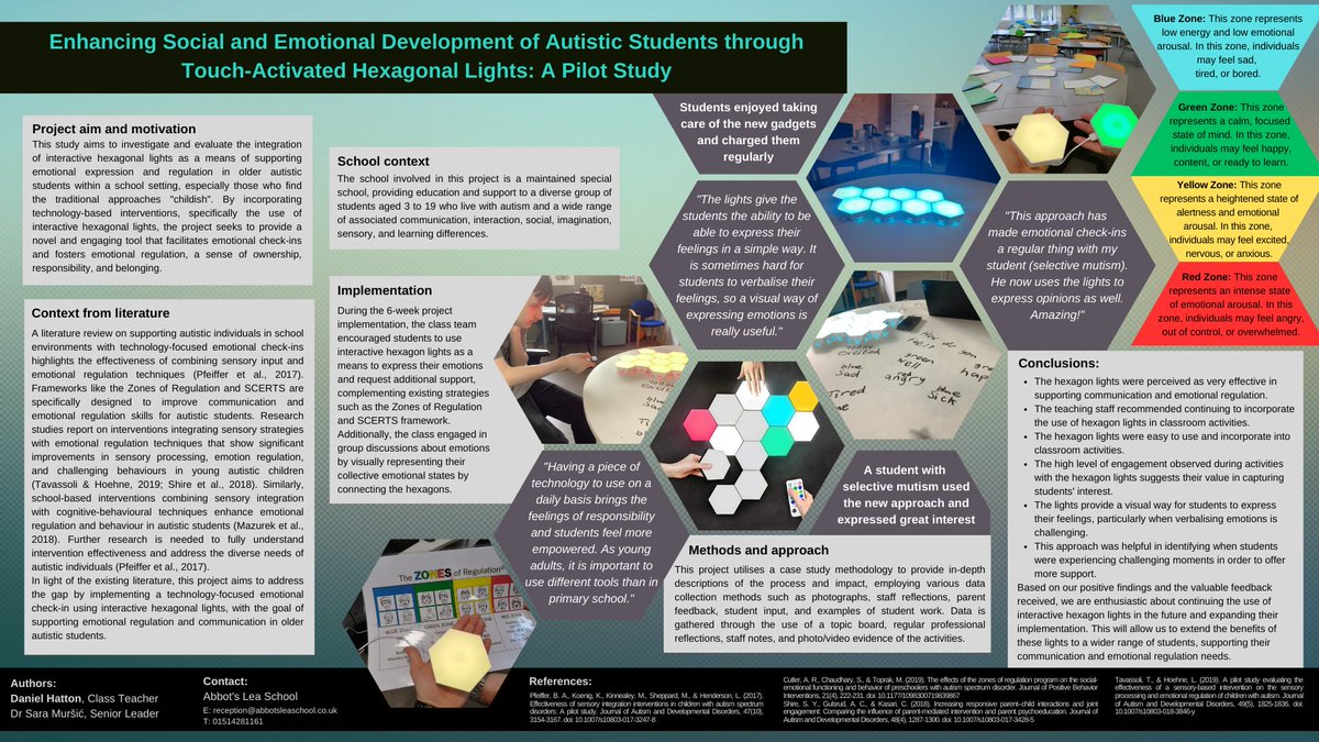 ALS_AutismRandD's tweet photo. Can't wait to present our innovative research posters on #AutismEducation at #ACRE2023! 📚🎓 We're pushing boundaries and exploring new avenues to enhance learning experiences. Join us to discuss, learn, and redefine the future of #SpecialEducation. See you there! https://t.co/7RbOXOW57a