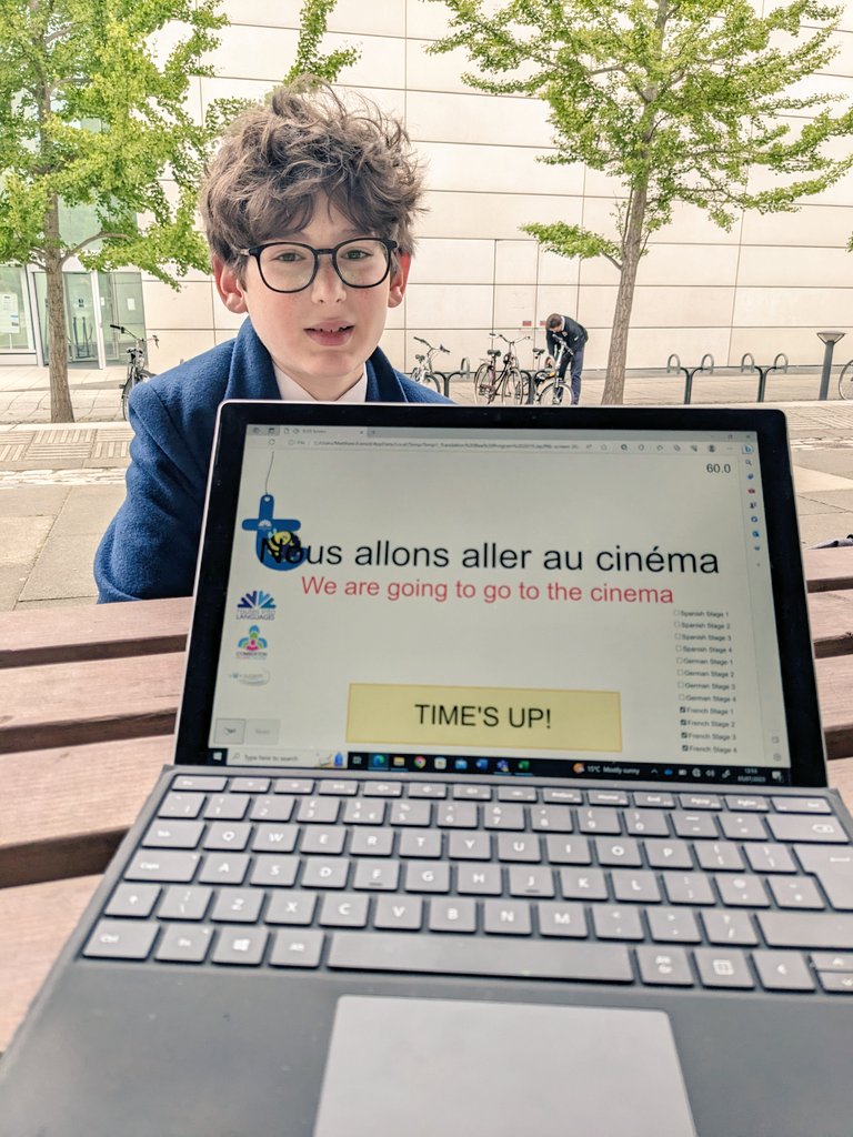 Un effort magnifique! Well done to Adam in Year 8, who was one of 57 finalists from an original 13,730 who entered the Languages Translation Bee. Adam was brilliant at the University of Cambridge, and might be back in a few years to study languages #stanthonysprep #MFL #français