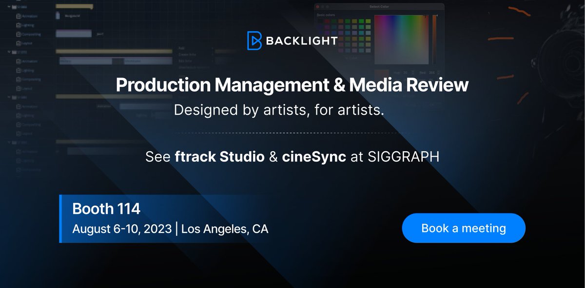 📣 We're happy to announce that we'll be attending #Siggraph2023! Visit us at booth 114 for a chance to meet team and get a firsthand look at how our products are becoming more integrated and changing entire production workflows. 
<a href="/iconik_io/">iconik.io</a> <a href="/ftrackhq/">ftrack</a> ->  ow.ly/JvKt50P2uEz