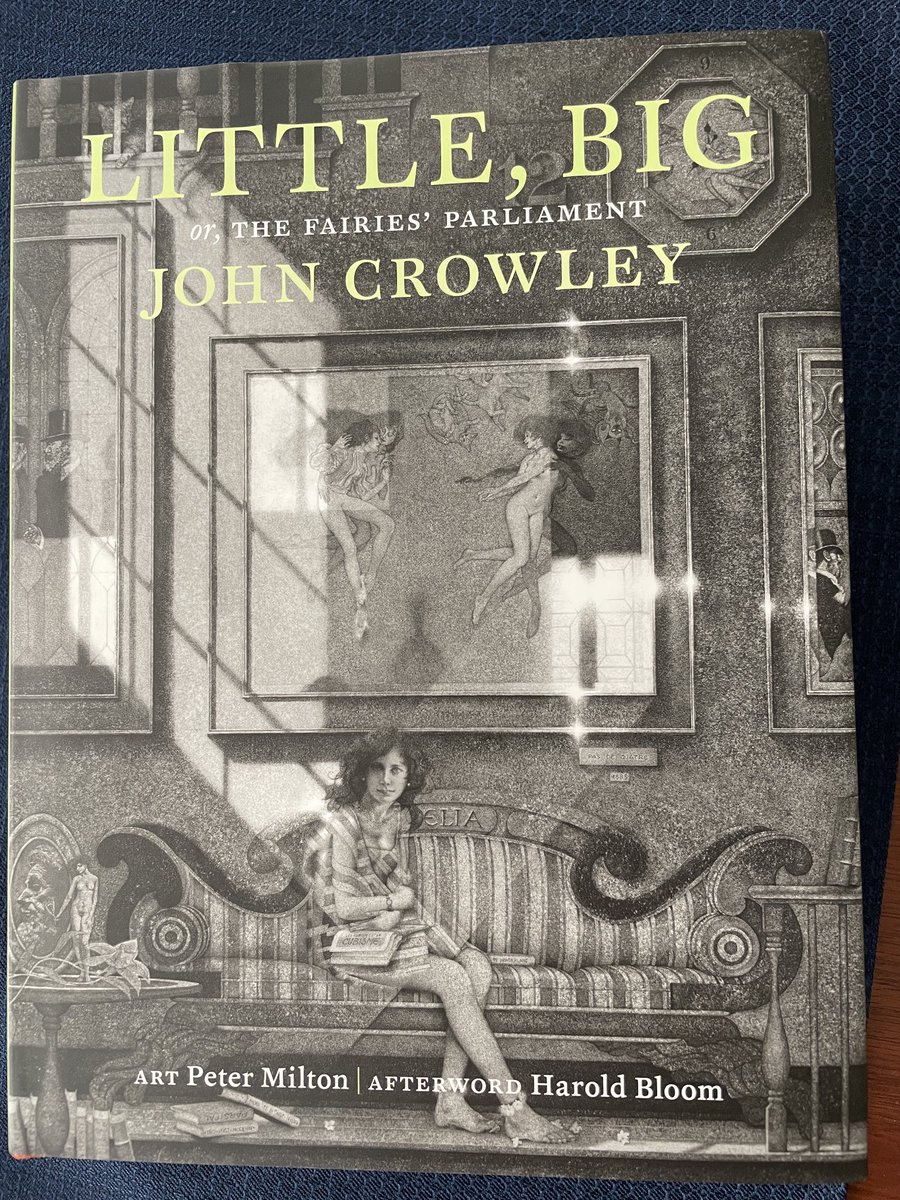 debmcgarvey's tweet photo. Husband gets me. My birthday gift: one of only 2800 copies of this gorgeous 661p anniversary edition of one of my absolute favorite books of all time. ⁦@neilhimself⁩ helped shepherd this version into existence and loves it too; we are kindred spirits! https://t.co/ADddc42cIG