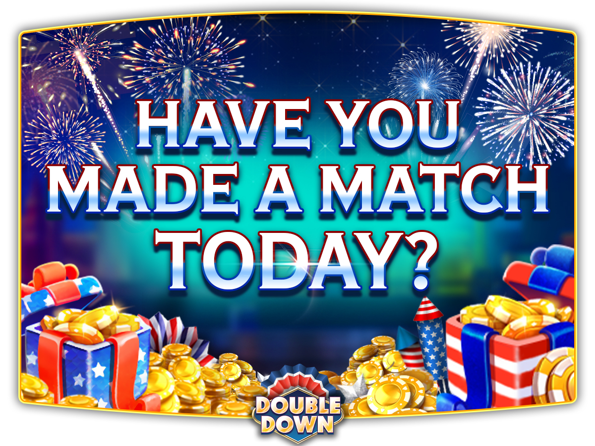 DoubleDown Casino on Twitter "It's Day 2 of 3 in our Match Maker