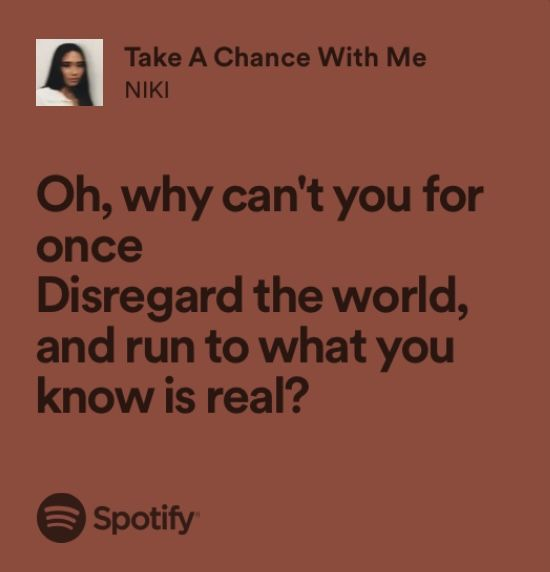 dinikopi13's tweet image. LAGU TAYLOR SWIFT DAN NIKI UNTUK KAUM MENCINTAI TAPI TAK BISA MEMILIKI

sebuah playlist yg liriknya cocok buat menangis kecil. cocok buat yg cinta diam-diam, fwb-an, platonic love, atau masih sayang sama mantan

save/bookmark aja dulu sebelum rate limitmu habis

- A PLAYLIST -