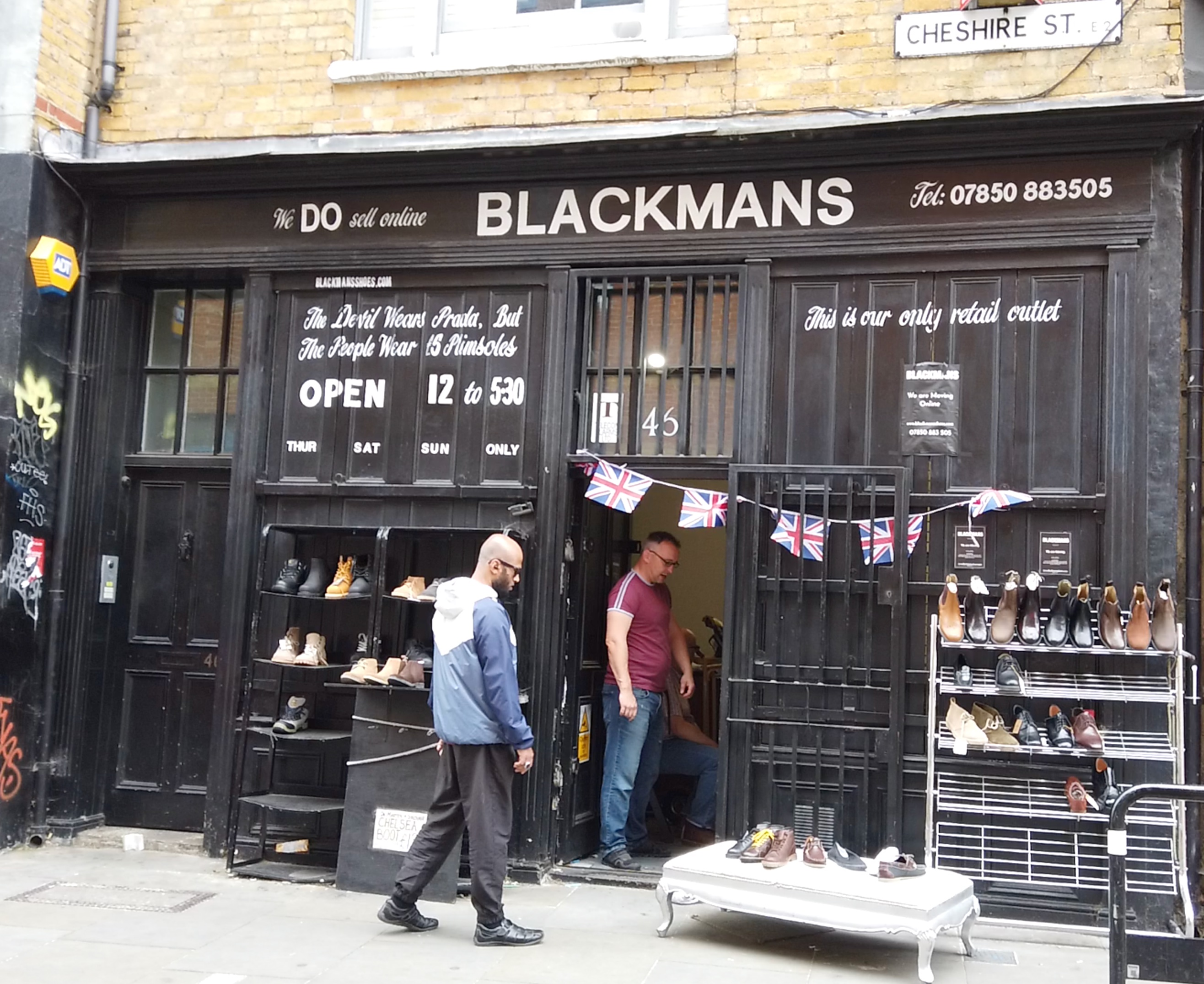 Brick lane shoe shop sale
