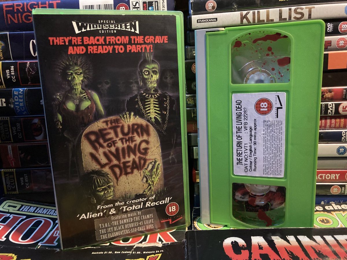 bartdekool's tweet image. Happy #ROTLD day to all those who celebrate. Good excuse to show off my spool swapped #VHS