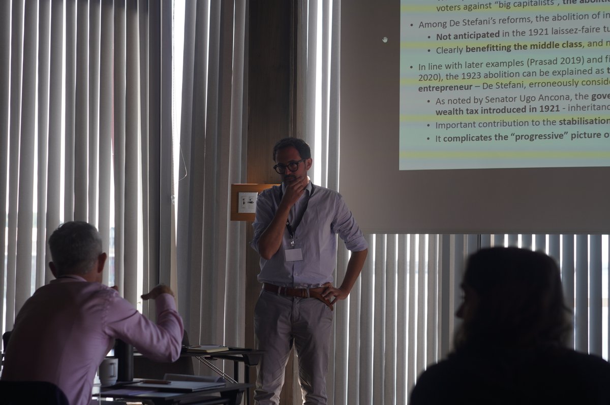 Roberto__Iacono's tweet photo. After the coffee break, the #LISIT2023 continued with a session on “Wealth transfers and inheritances” that was chaired by @MorelliSal and included presentations by @GGabbuti, @isabelmicom, and @Elhalvorsen. 4/N https://t.co/6KqXlhgUtV
