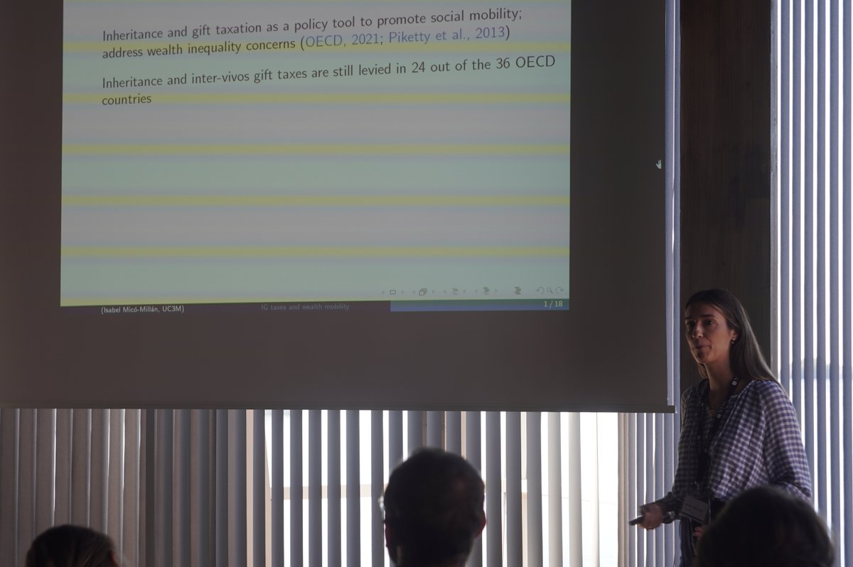 Roberto__Iacono's tweet photo. After the coffee break, the #LISIT2023 continued with a session on “Wealth transfers and inheritances” that was chaired by @MorelliSal and included presentations by @GGabbuti, @isabelmicom, and @Elhalvorsen. 4/N https://t.co/6KqXlhgUtV