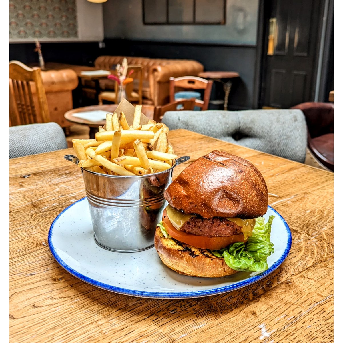 Our vegan burgers have just got even better! We're now using Beyond Meat patties in our vegan burgers 😍 Tried and tested, it's hard to tell the difference 🤔