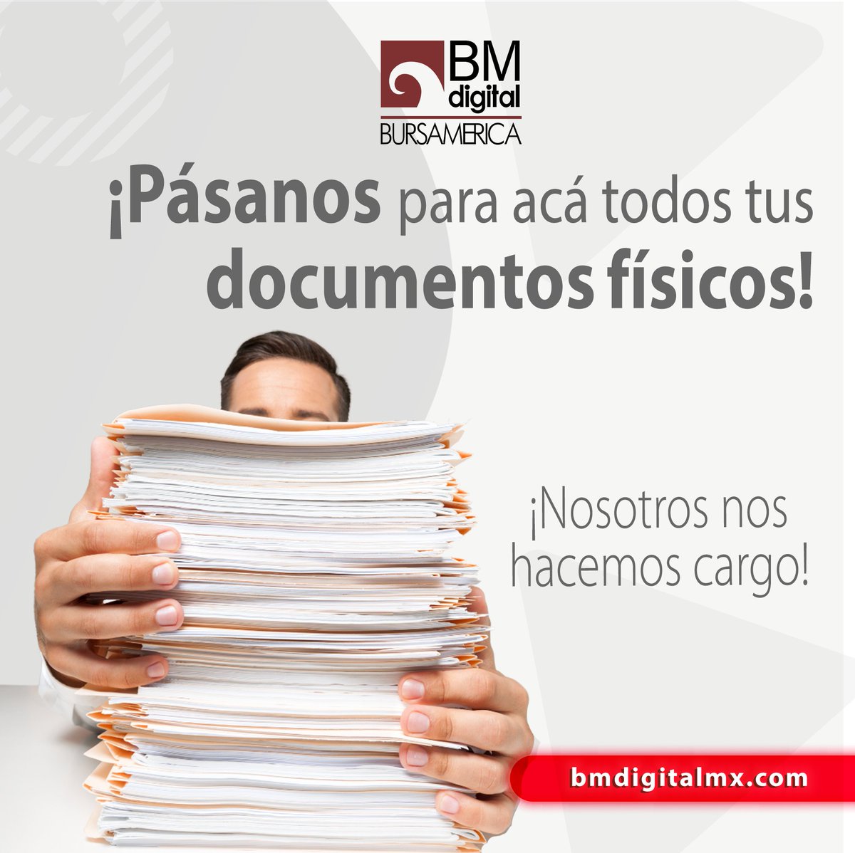 BMdigitalmx's tweet photo. ¡Quédate tranquilo! Nosotros resguardamos a salvo toda tu documentación 📷
Contáctanos: https://t.co/TcdsUSJrNW
#BMDigital #Bursamerica #GestionDocumental #Archivos #SolucionesEmpresariales #Soluciones360 #Documentos #Archivomuerto #Documento #Seguridad #SeguridadDigital https://t.co/NCxJCKEpWI