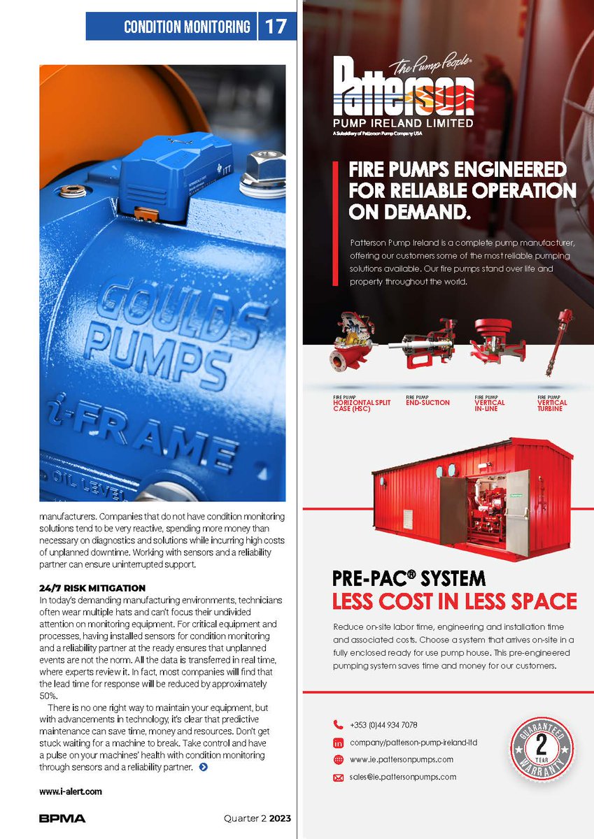 iALERT_AI's tweet photo. Did you catch our Global Monitoring &amp; Controls Manager, Akshat Sharma, in the Q2 2023 issue of Flow Magazine? He discusses the benefits of working with a reliability partner for a predictive approach to #plantmaintenance and #conditionmonitoring. Check it out! https://t.co/e9bx2q8l4r