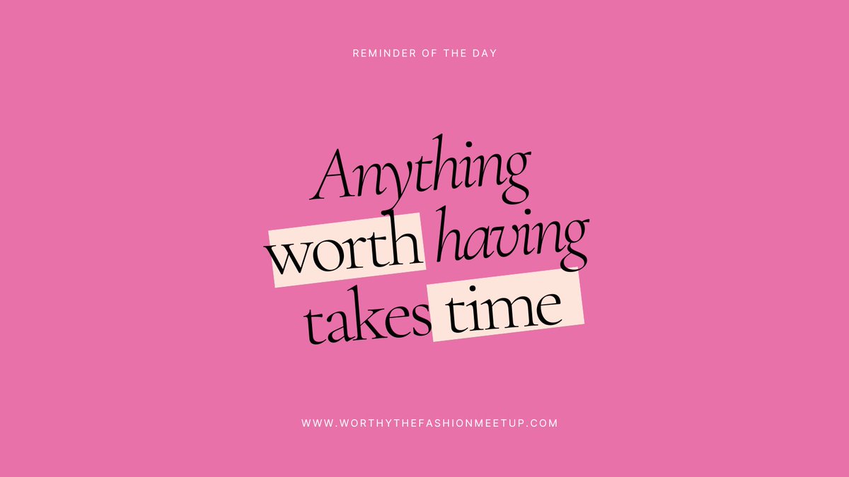 Worthy: The Fashion Meetup tweet media