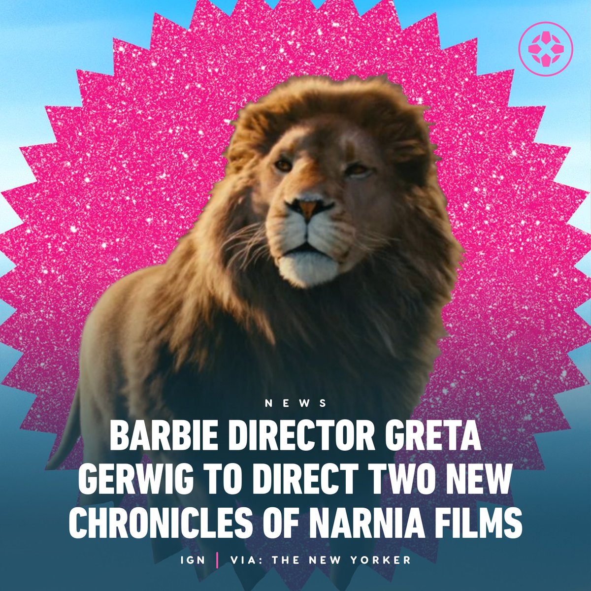 Greta Gerwig, director of Barbie, Little Women and Lady Bird has secured a deal with Netflix to write and direct two movies based on C. S. Lewis' The Chronicles of Narnia. bit.ly/3CYwSCg