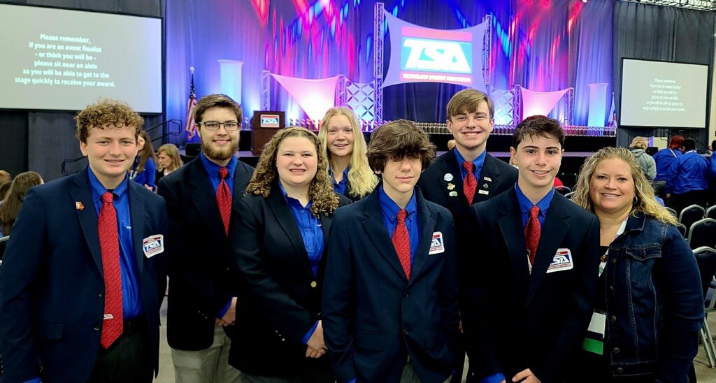 What an amazing group of talented kids. <a href="/georgiaTSA/">Georgia TSA</a> <a href="/CVHS_CTAE/">CVHS Career Tech</a> #forevertsa
