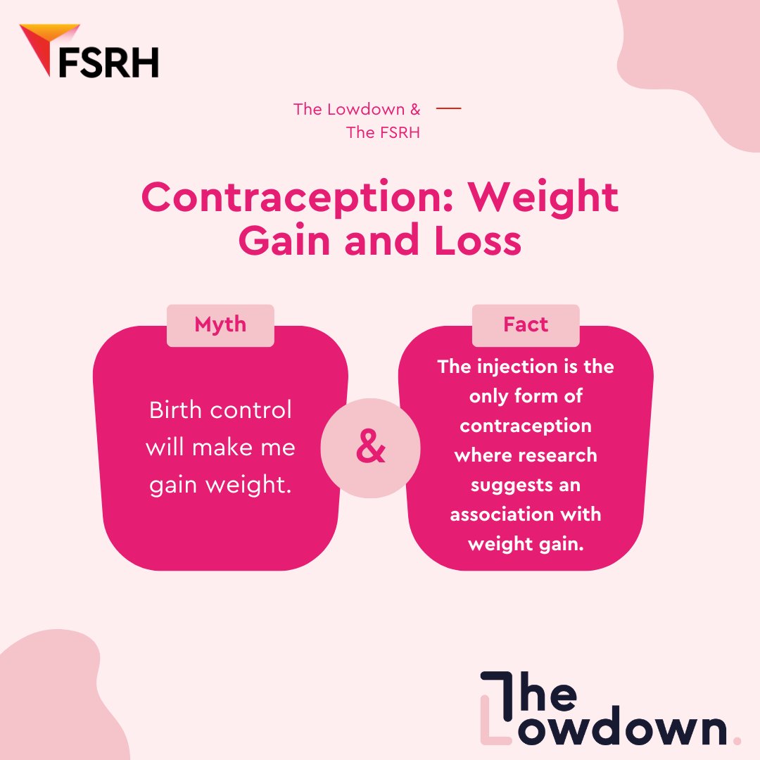 The FSRH (@fsrh_uk) on Twitter photo We partner with <a href="/gettheldown/">The Lowdown</a> to debunk common myths about contraception. 🙅
Please help us spread the word and visit our websites to read more Myth Buster Blogs: ow.ly/OsvS50P2wZz We partner with <a href="/gettheldown/">The Lowdown</a> to debunk common myths about contraception. 🙅
Please help us spread the word and visit our websites to read more Myth Buster Blogs: ow.ly/OsvS50P2wZz
