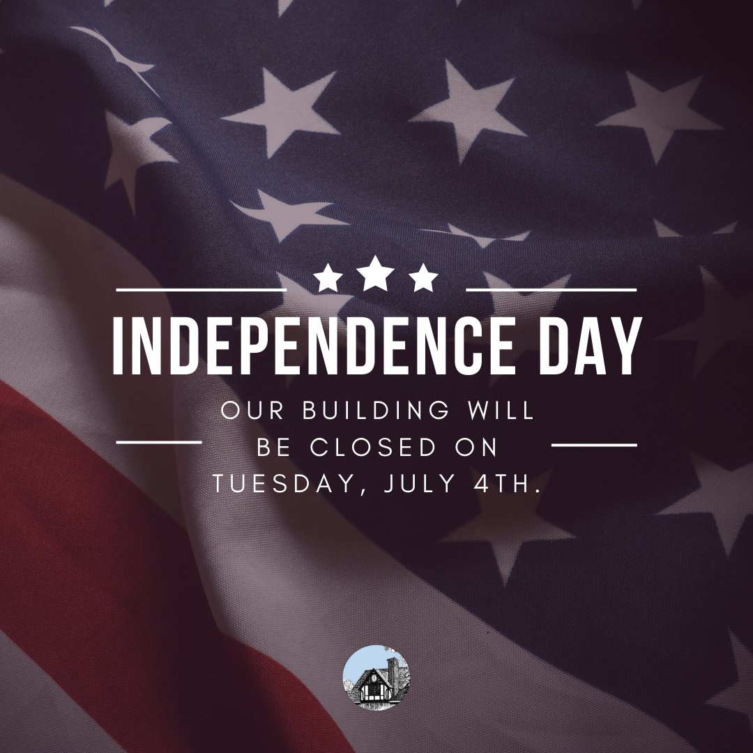 Escml's tweet image. Our building will be closed on Tuesday, July 4. Have a happy &amp;amp; safe Independence Day! ❤️🤍💙

And remember, we're always open at emmaclark.org.

#July4th #IndependenceDay #ThreeVillage #EmmaClarkLibrary