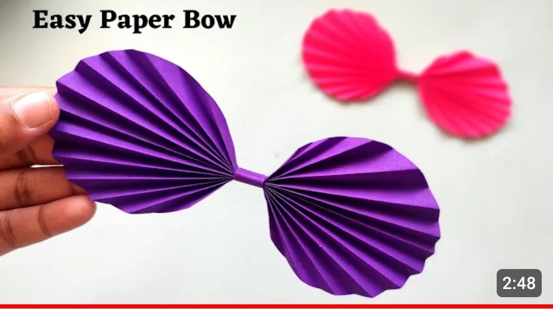 art_brighty's tweet image. Click here 👉 youtu.be/66w97GjErg4
🎀Easy Paper Bow Making Tutorial 🎀
#paperbow #bowmaking #papercraft #diy