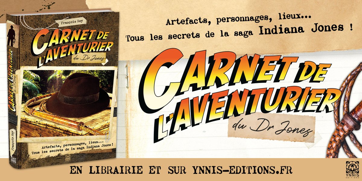 Une nouvelle pièce de collection à apporter à votre musée personnel !
Notre dernier ouvrage sur la saga Indiana Jones !
#IndianaJones #IndianaJones5