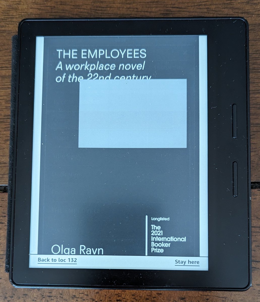 amruthapalla's tweet photo. For posterity
A novella by @OlgaRavn set on a spacecraft, told as a collection of HR interviews about what it means to be human, to work and how it defines who we are. 114 pages. Translated from Danish by @MartinAitken
#womenauthors #translation #readingtheworld #scifibooks https://t.co/iLf6Vf5vJG