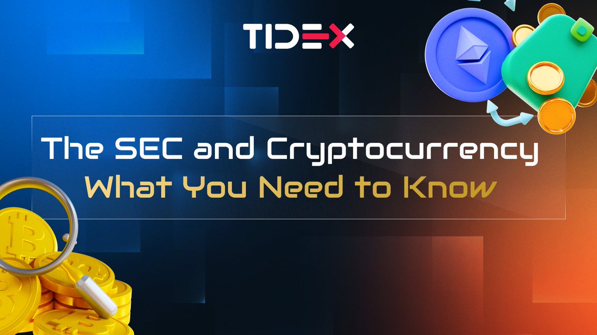 ⚡ In our latest Medium article, Eric Ma, CEO of TIDEX, comments on the gathering storm between cryptocurrency and regulators.... Head to medium.com/tidex/the-sec-… have a read and let us know what you think!