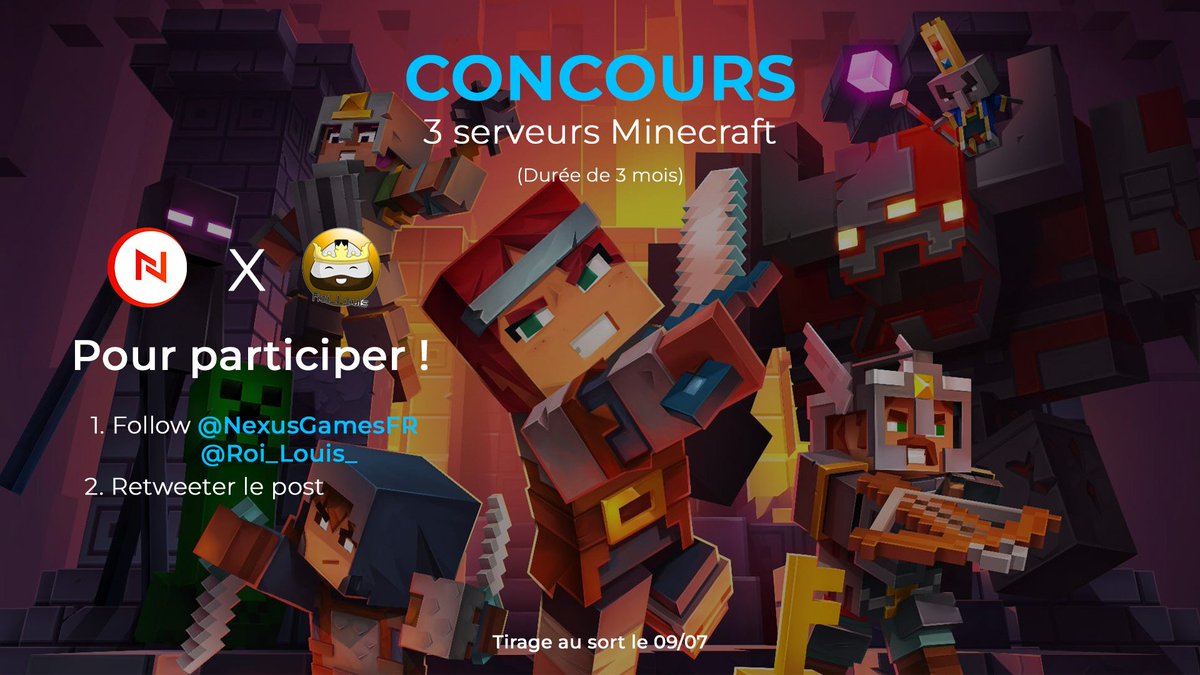 Roi_Louis_'s tweet image. Super ! On follow @NexusGamesFR  et @Roi_Louis_ 
On RT  &amp;lt;3