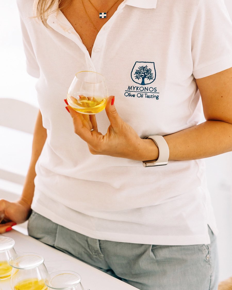 Discovering the essence of each and every extra virgin olive oil’s soul, requires deep knowledge, production process experience, passion for olive oil and sharp senses! #EVOOwhisperers #mykonosoliveoiltasting #oliveoileducation #oliveoiltourism #greekoliveoil #evoo #oliveoil